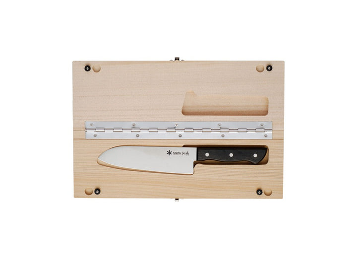 Snow Peak Chopping Board Set L 戶外砧板刀套裝 L size CS-208