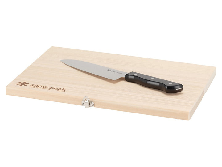 Snow Peak Chopping Board Set L 戶外砧板刀套裝 L size CS-208