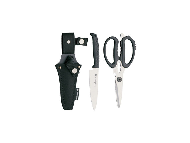 Snow Peak Kitchen Scissors Set 日本製戶外廚房刀剪套裝 GK-100