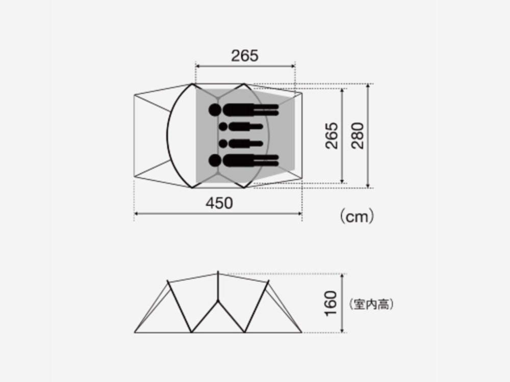 snow peak Land Nest Dome M 帳篷 SDE-260