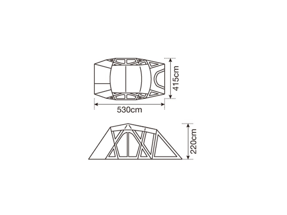 snow peak Living Shell Long Pro. Ivory TP-660IV