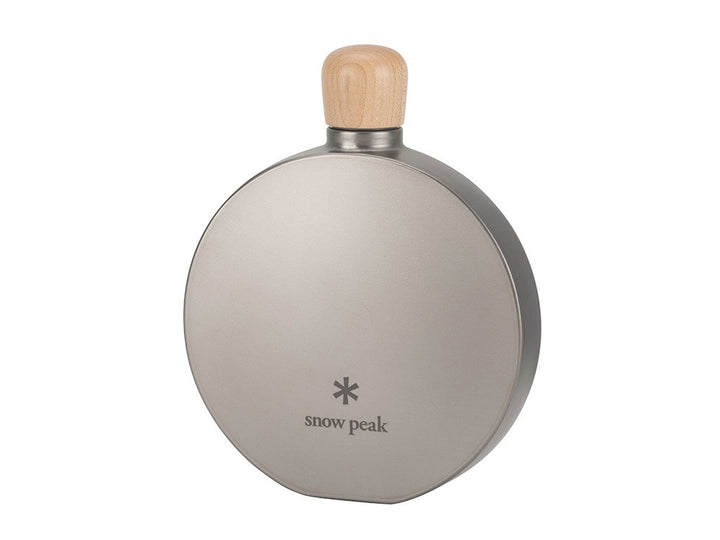 snow peak Titanium Flask 150 日本製鈦金屬酒樽 TW-116