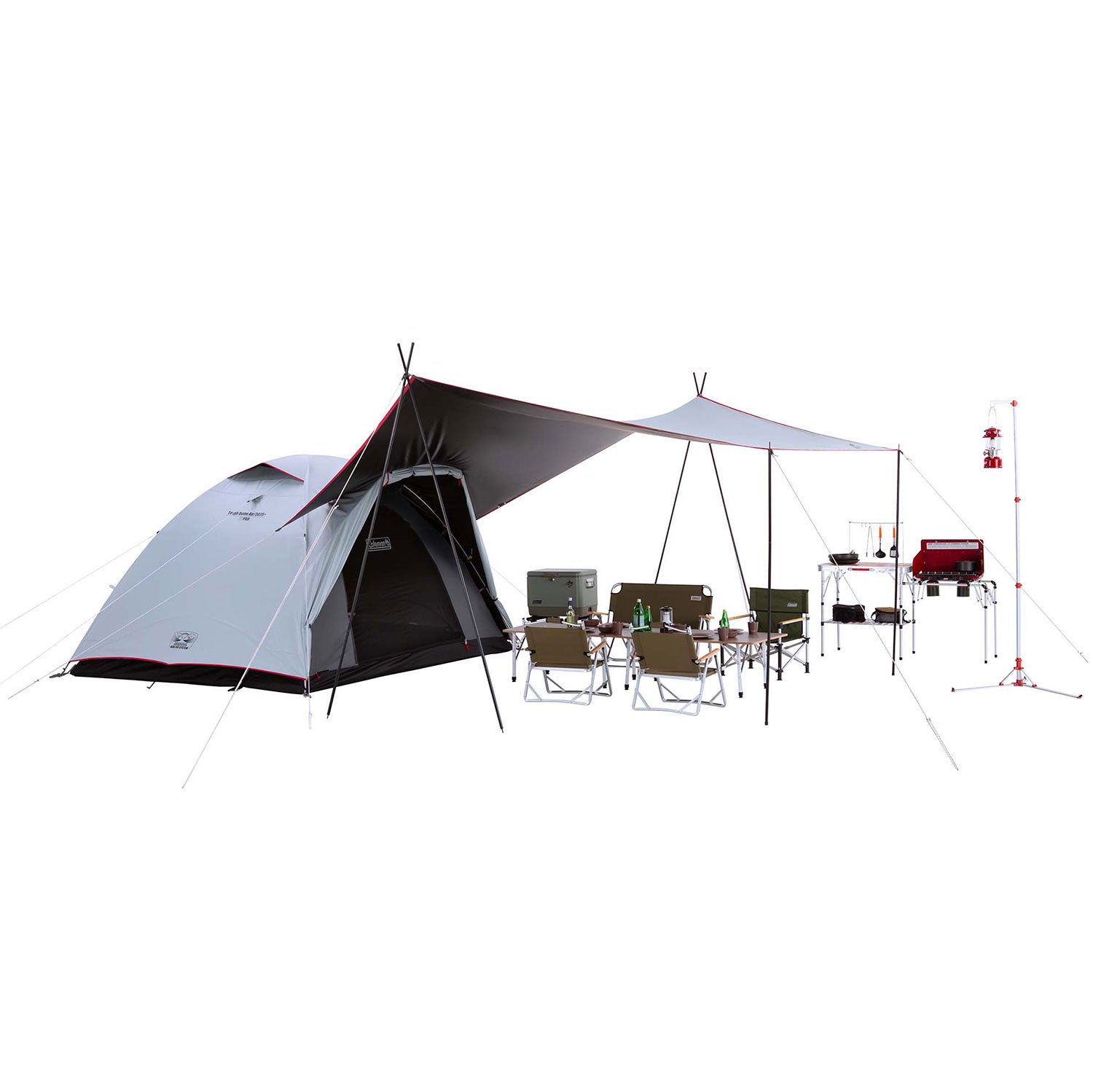 Coleman Tough Dome Air 3025+ 戶外露營帳篷2000039087 – CampingCat