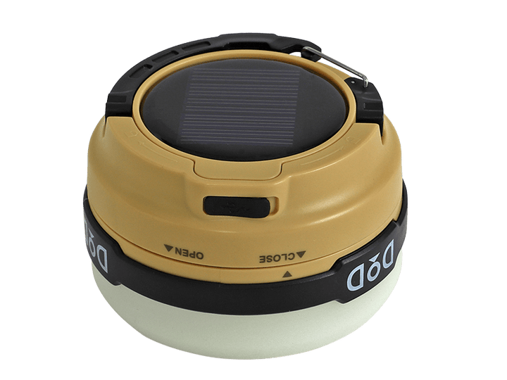 DOD Solar Pop Up Lantern LED Tan 雲狀露營燈 沙色 L1-427-TN