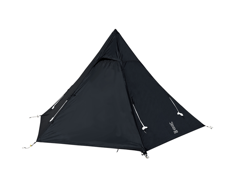 DOD One Pole Tent S 金字塔營 黑色 T3-44-BK
