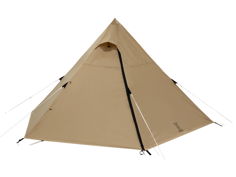 DOD One Pole Tent M Tan 沙色金字塔營M size T5-47-TN – CampingCat